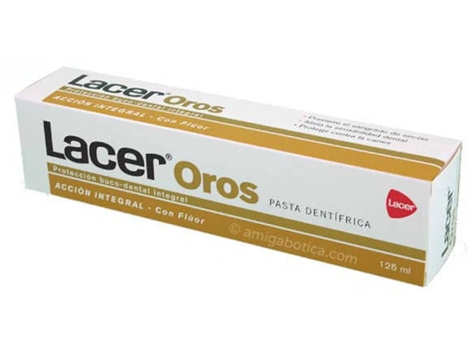 Pasta de dientes LACER Con Fluor (125 ml)