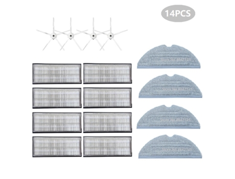 Cepillo Lateral de repuesto, filtro Hepa, paño de mopa para Roborock S7 S70 S75, almohadillas robóticas, repuestos y accesorios