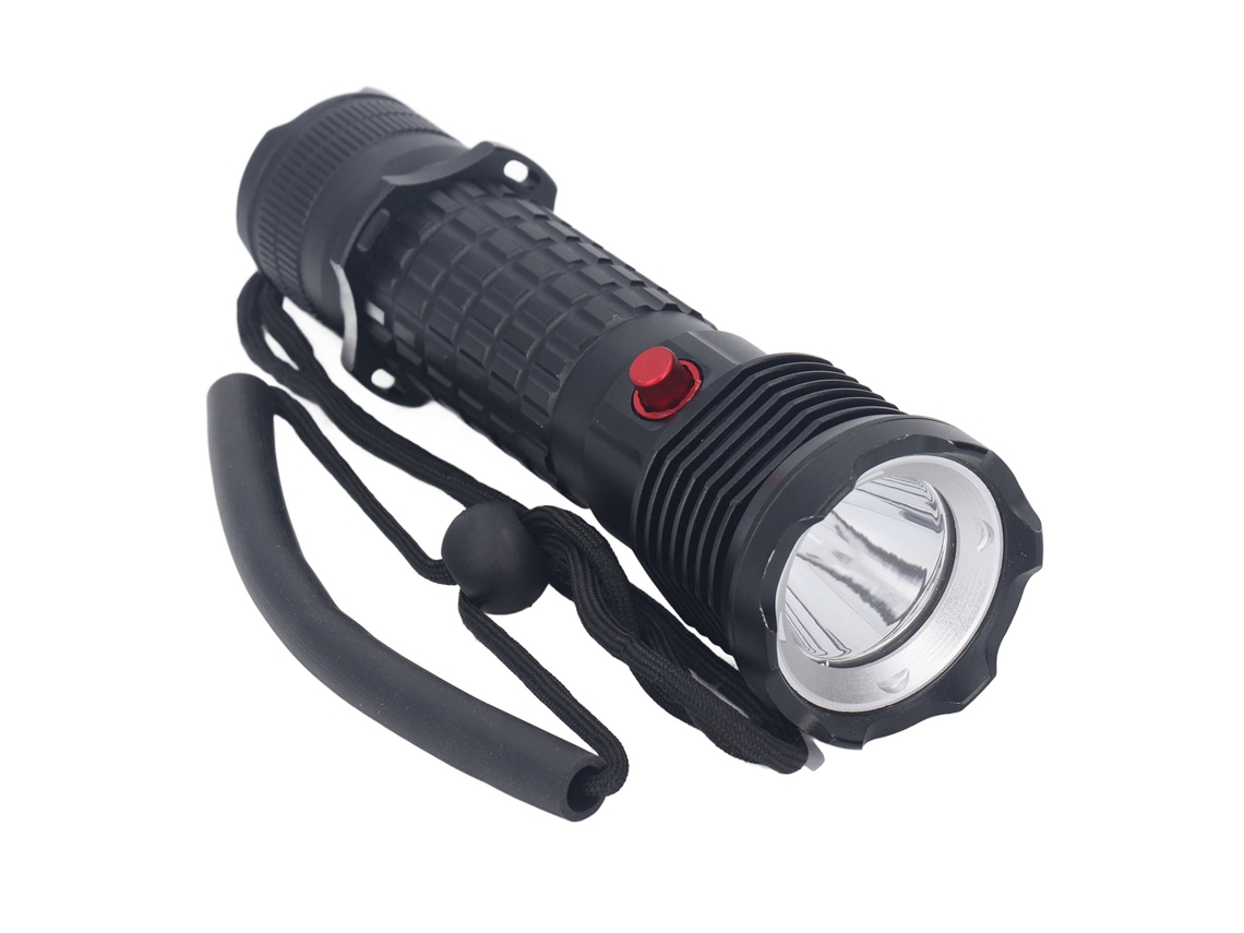 2026-linterna De Buceo Led Luz Blanca Submarina Ipx8 Impermeable Torcha Profesional Para Emergencias En Mar Profundo