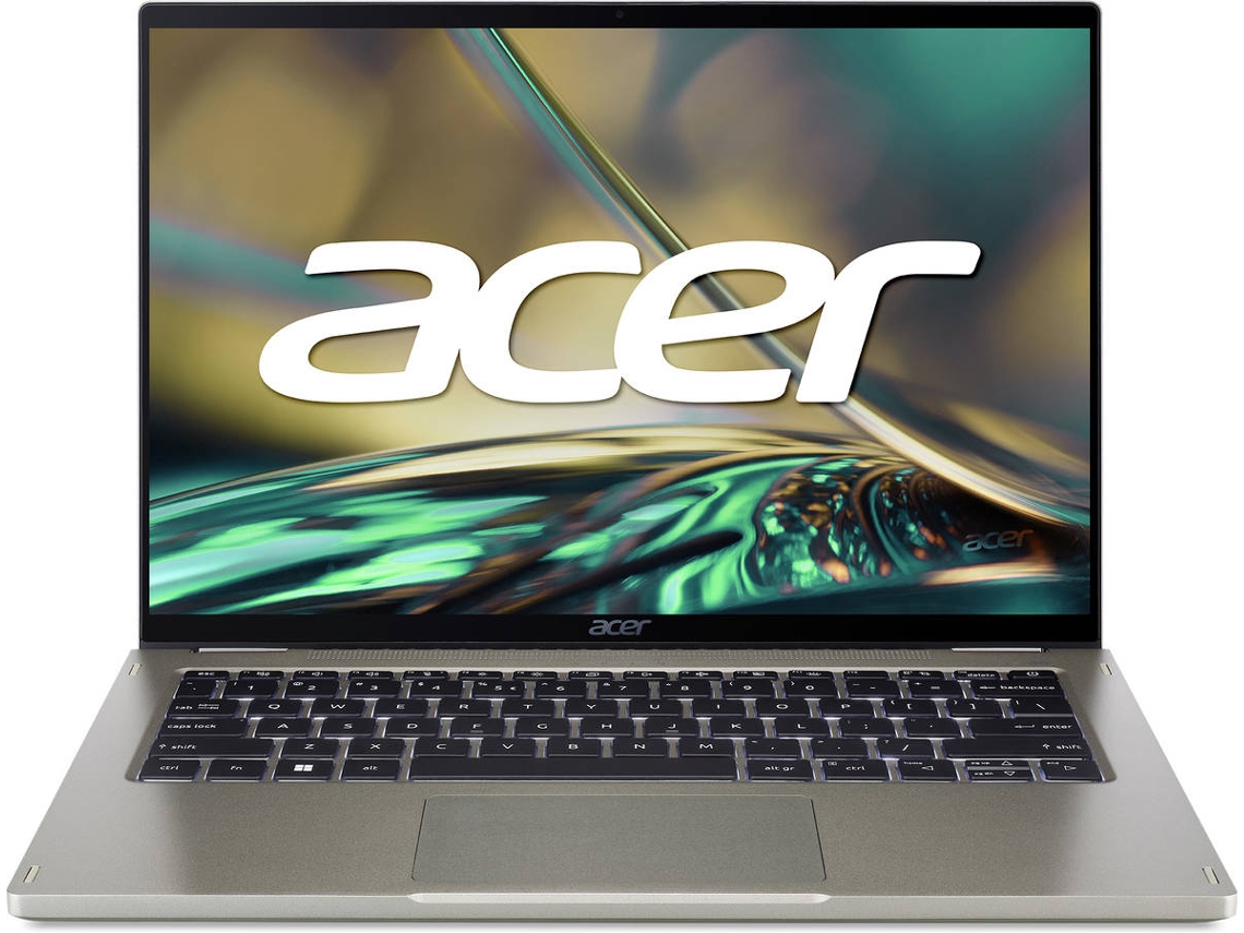 Portátil Convertible 2 en 1 ACER Spin 5 SP514-51N (14'' - Intel Evo Core i7-1260P - RAM: 16 GB - 1 TB SSD - Intel Iris Xe Graphics)