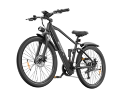 Bicicleta Elétrica T8s Com Suspensão Total, Caixa De Velocidades Shimano De 7 Velocidades E Pneus De 26 Polegadas.