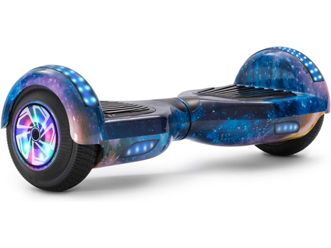 Hoverboard E-RIDES TL13 Azul (Autonomía: 20 km | Velocidad Máx: 12 km/h)