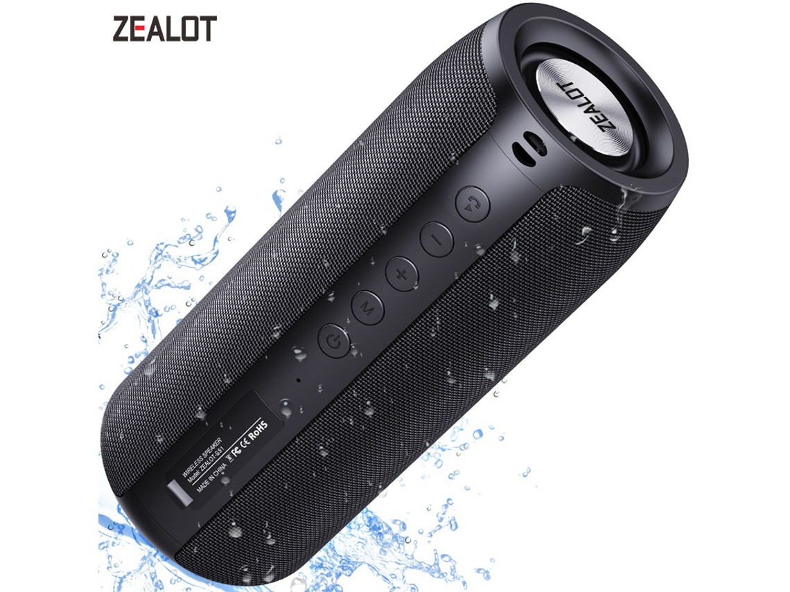 Altavoz Bluetooth Portátil Con Subwoofer Inalámbrico, Resistente Al Agua Para Uso En Exteriores.