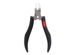 Alicate De Cutícula De Aço Inoxidável Com Cabo Ergonômico E Capa Protetora Para Corte Preciso