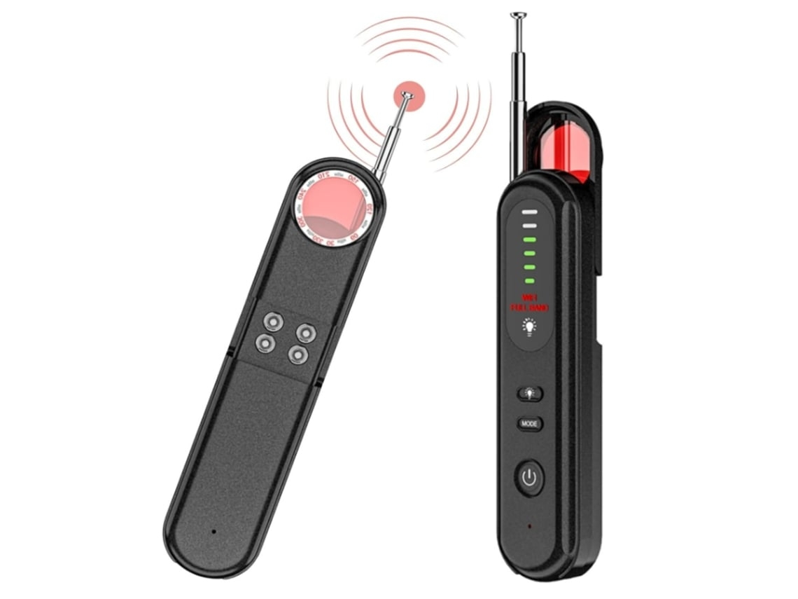 Detector de cámara oculta USHION antiespía RF para rastreador GPS, dispositivo de escucha GSM, espía oculto en el baño