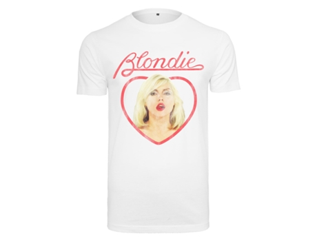 Camiseta tallas grandes MERCHCODE Blondie Heart of Glass