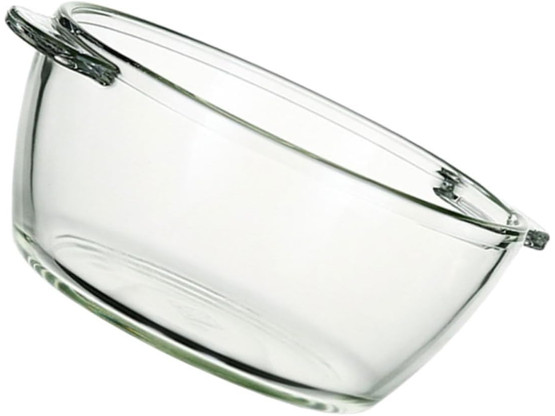 Bol De Cocina De Vidrio Transparente Para Ensaladas, Fideos Y Otros Alimentos Con
