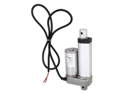 Actuador Lineal Eléctrico Aluminio 50mm 750n 12vdc Para Cama Sofá Solo Actuador De Movimiento Lineal Blanco