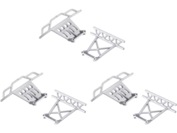 3x A969-03 A969-04 Parachoques Y Trasero Para A949 A959 A969 A979 K929 A959b A969b A979b 1/18 Piezas