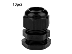 Yncm2026-10 Piezas Conector De Cable De Nylon Plástico Impermeable Ip68 (pg19)