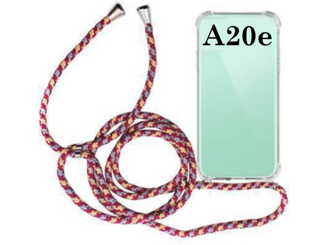Carcasa Samsung Galaxy A20e MAXMOVIL Cable Azul