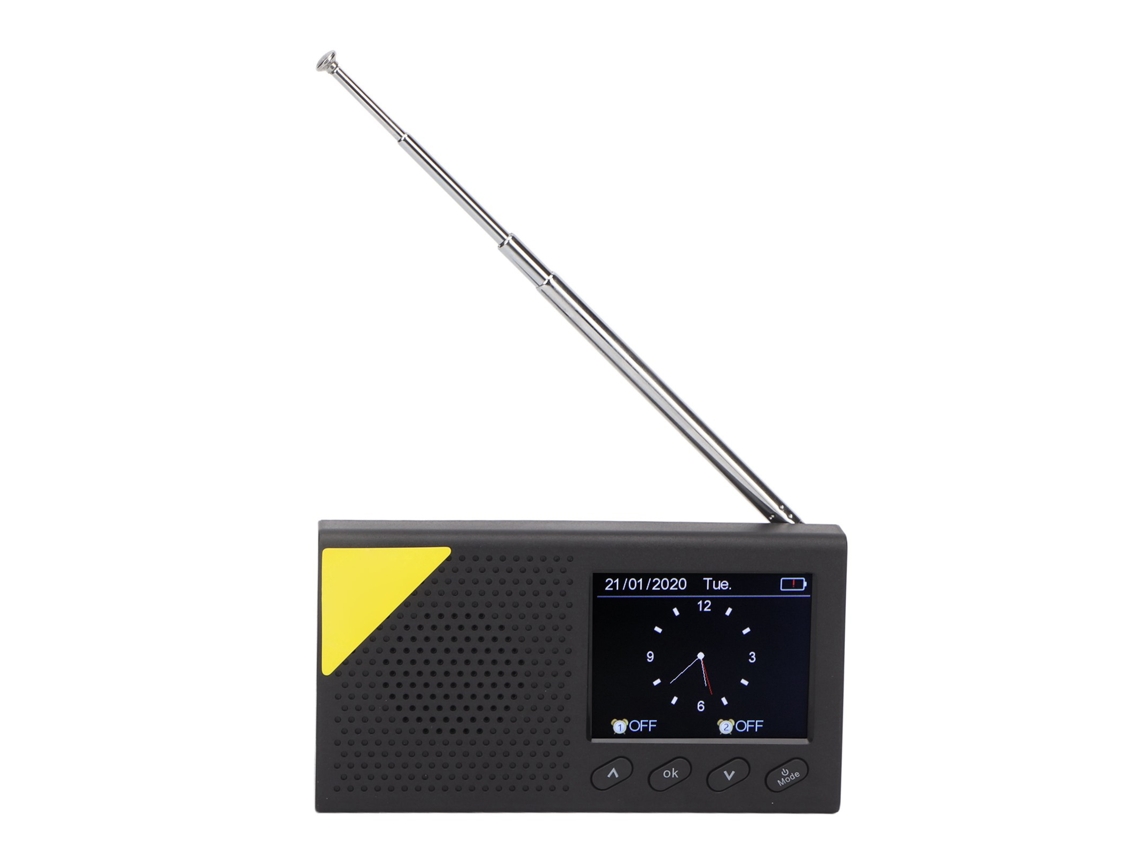 Radio Digital Dab Bluetooth Pantalla Lcd En Color De 2,4 Pulgadas Sintonización Automática 20 Emisoras De Radio Am Radio Fm