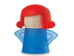 Limpiador A Vapor Para Microondas, Herramienta De Limpieza De Cocina Resistente Al Calor, Material Abs, Azul.