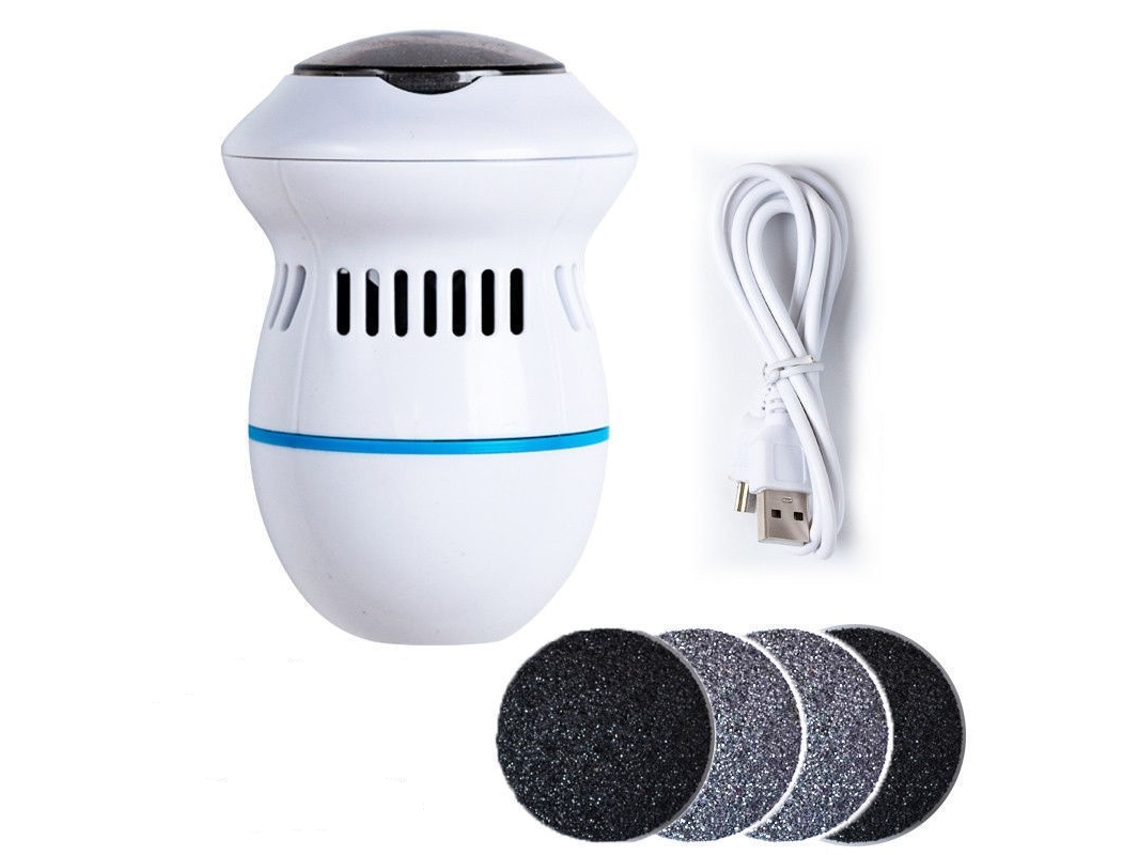 Lima eléctrica recargable para pies, una herramienta profesional para el cuidado de los pies, que elimina callosidades y piel muerta.