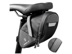 Bolsa para bicicleta USHION de 1,9 l, accesorios para bicicleta, regalos de ciclismo para hombre, color negro USHION