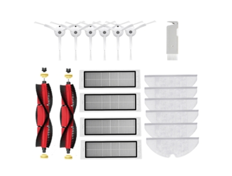 Accesorios para aspiradora robótica Xiaomi Roborock S5 S6 Max Pure S60 S65 S50 (cepillo lateral, fregona con filtro Hepa)