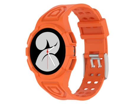 Correa TPU + PU para Samsung Galaxy Watch4 44mm - anaranjado