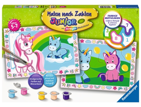Kit de molde y pintura para niños RAVENSBURGER 28510 (5 anos)