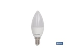 Bombilla led 8w vela e14 220  810lm 4000k