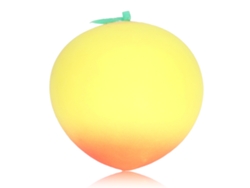 Bola De Aperto De Pêssego Elástica Para Aliviar Ansiedade Brinquedo De Fruta Amarela Para Mulheres Homens Crianças