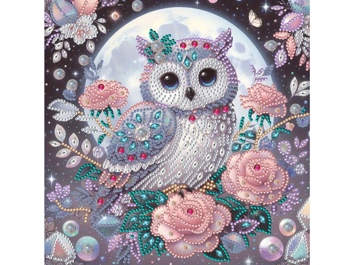 Pintura de diamante SIURN Ab34, manualidades, decoración del hogar (30 x 30 cm)