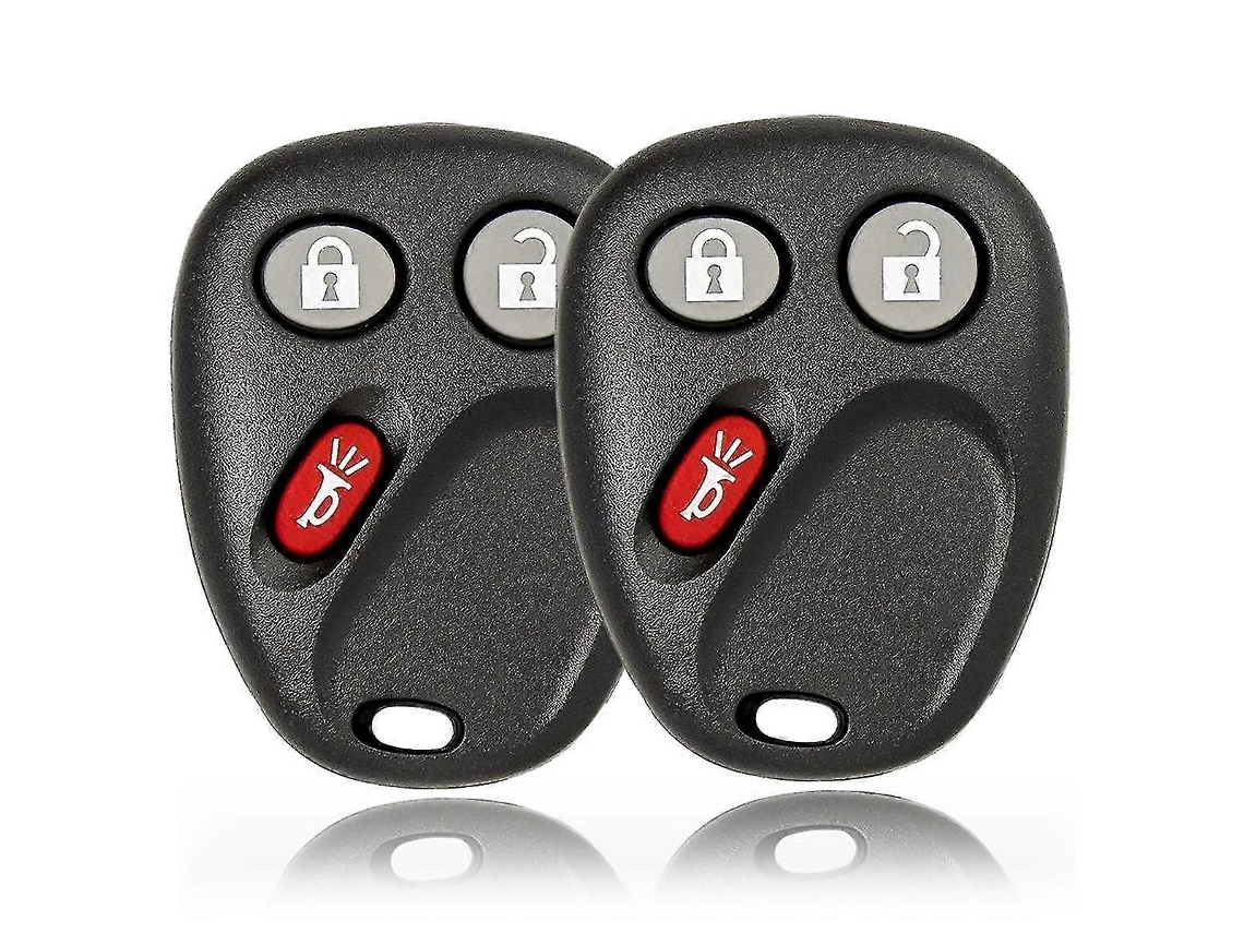 Llavero sin llave LHJ011 compatible con Chevy GMC Hummer Cadillac 2 piezas