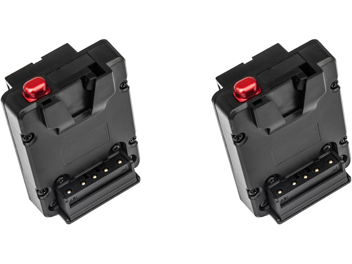 2x Batería V-lock A V A Np-f Placa Convertidora F550 F570 F750 F970