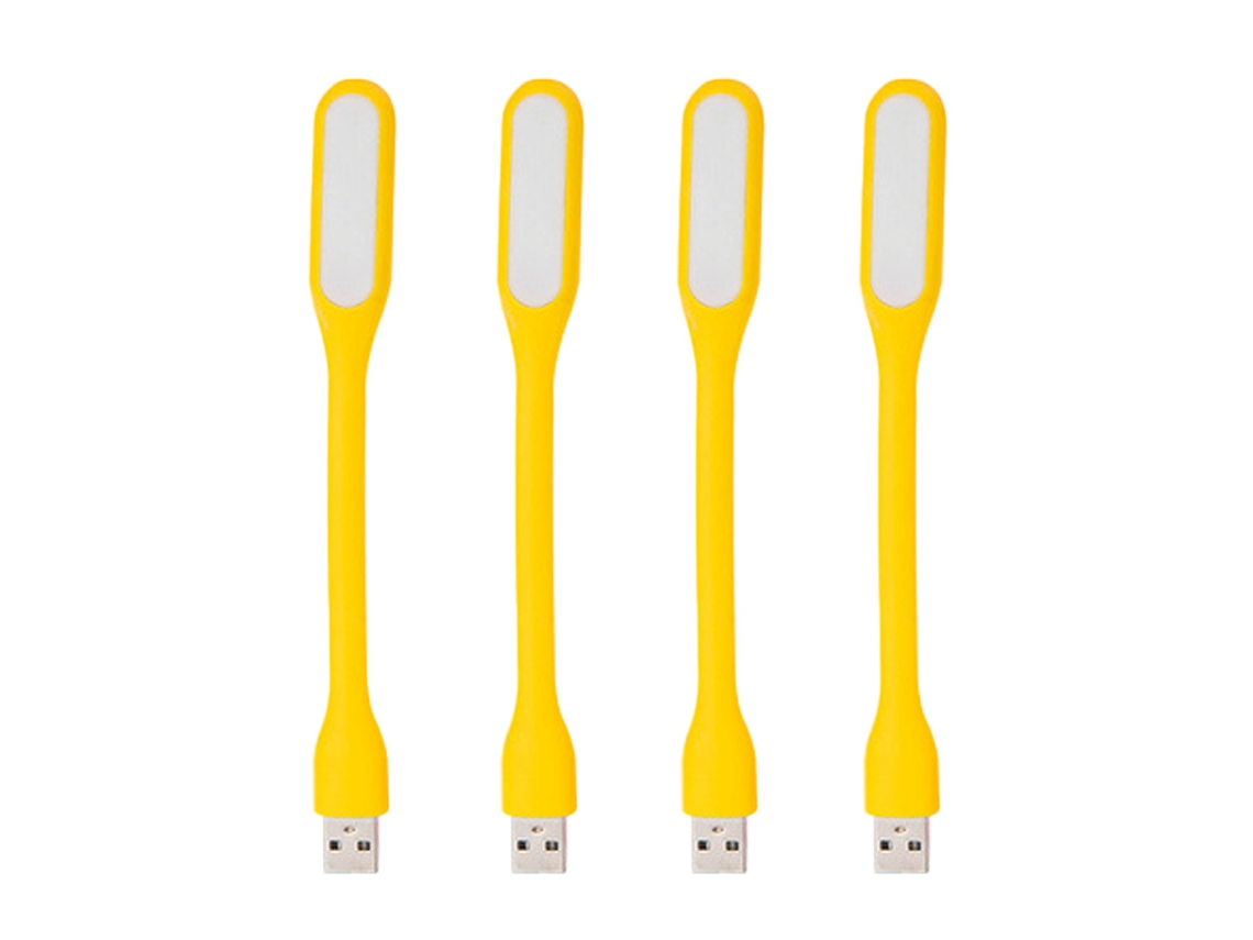 Mini lámpara LED USB flexible para portátil, teclado, batería externa y luz nocturna portátil.