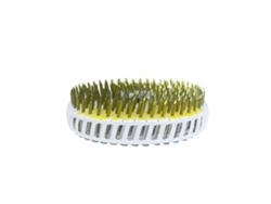 Clavos en rollo de cabeza redonda de acero inoxidable A2 2 5-2 7 x 60 mm Rollo 200 piezas WOVAR