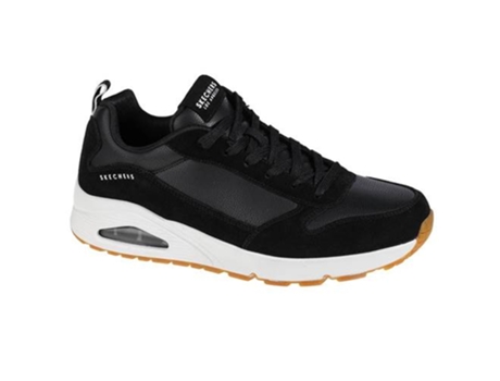 Zapatillas Deportivas SKECHERS (Negro -Material Sintético -25,5)