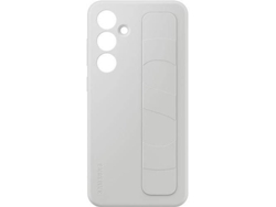 Funda SAMSUNG Standing con Correa para Galaxy S24 FE (Gris)