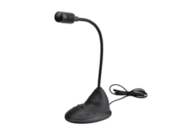 Micrófono de sobremesa de cuello de cisne Eifson de 3,5 mm