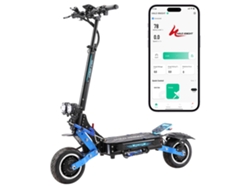 Patinete eléctrico Halo Knight T108 Pro 2025, 2x3000w, 95km/h, batería de 60v 38.4ah, autonomía de 80km, frenos hidráulicos, doble suspensión, ruedas de 11 pulgadas