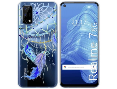 Carcasa Realme 7 5G TUMUNDOSMARTPHONE Dibujos Transparente Multicolor