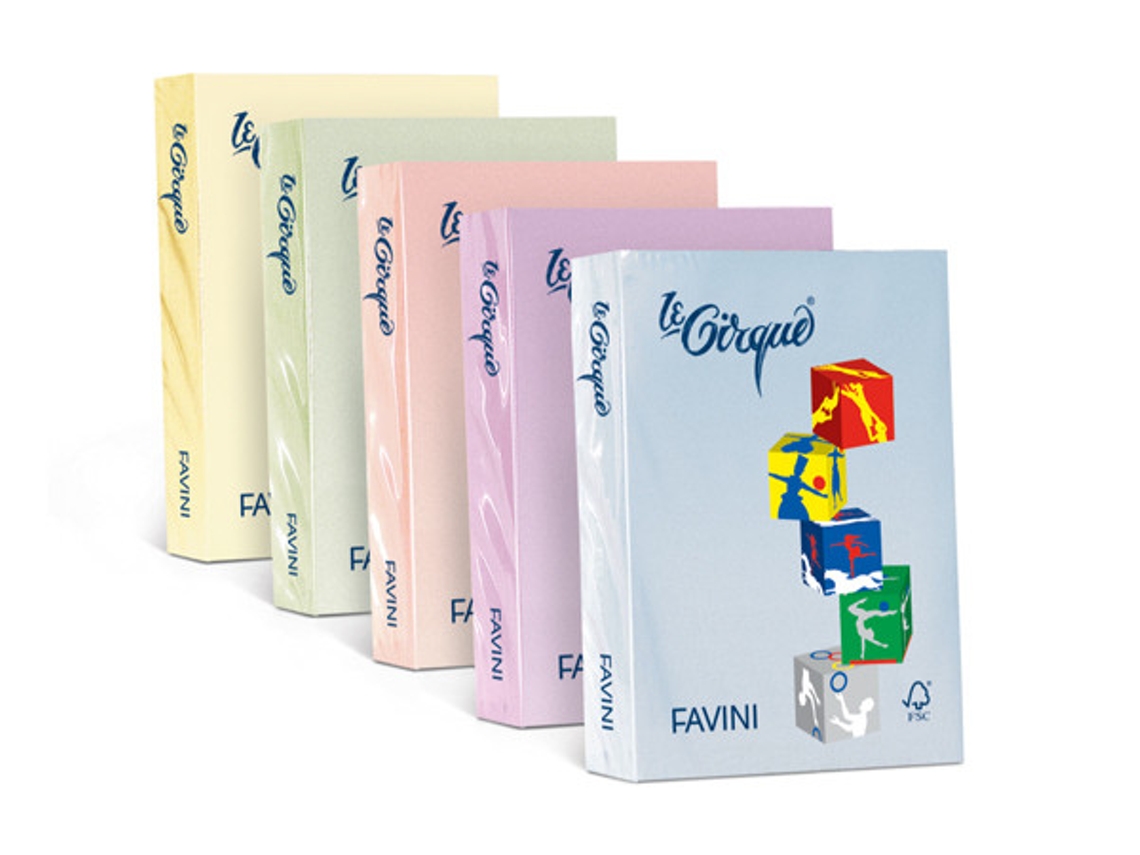 FAVINI Le Cirque Papel para Impresora de Inyección de Tinta A3 297X420 Mm 250 Hojas Marfil