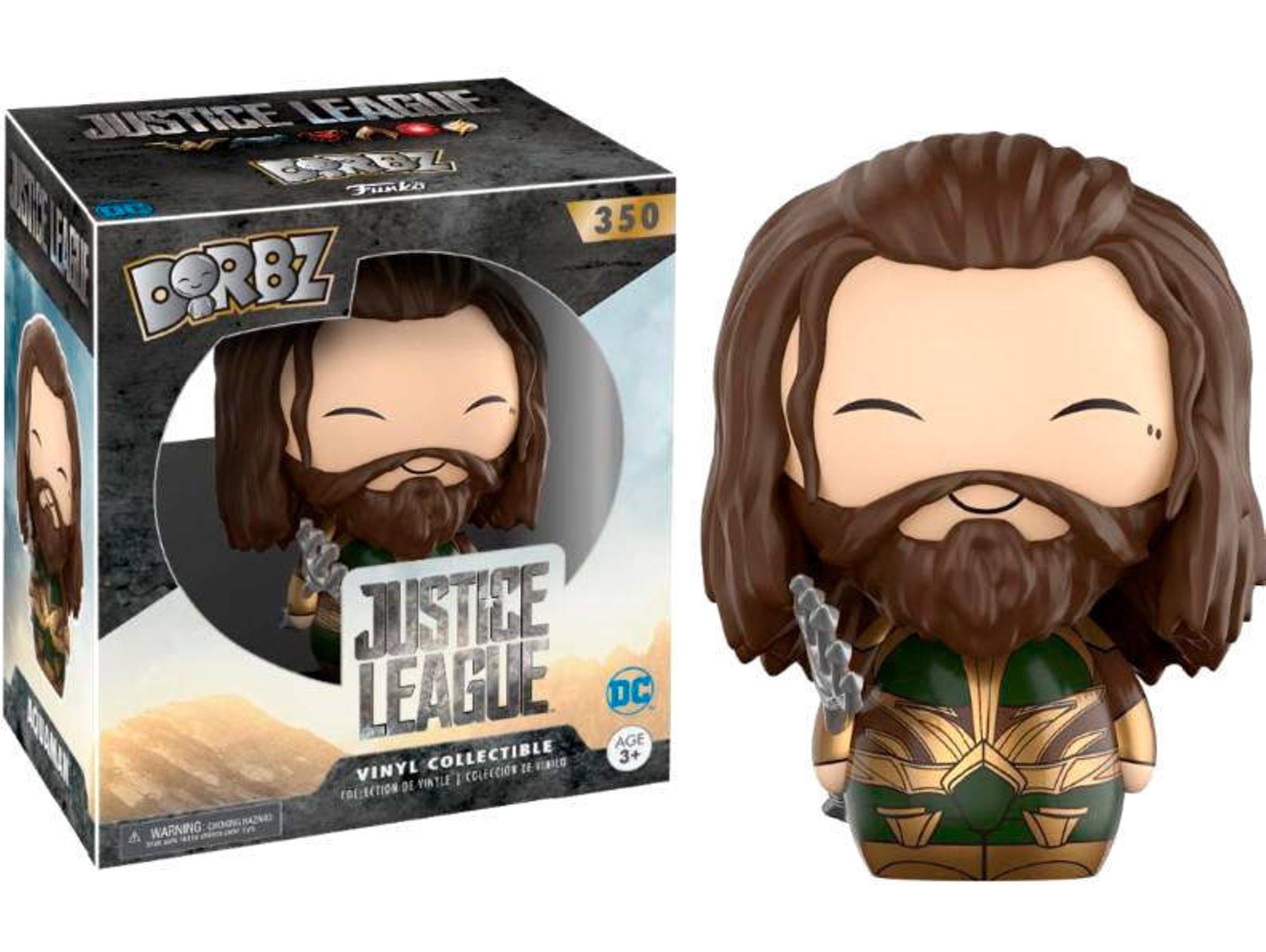 Figura FUNKO Dorbz Vinilo DC Justice League - Aquaman Armoured