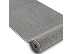 Alfombra de Pasillo Karmel Llanura, Un Color Gris 70 cm