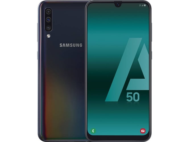 Smartphone SAMSUNG Galaxy A50 (6.4'' - 4 GB - 128 GB - Negro)