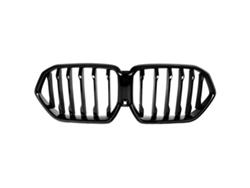 Parrilla delantera de plástico ABS de alta calidad, compatible con BMW X6 G06 a partir de 2024, OEM negro brillante.