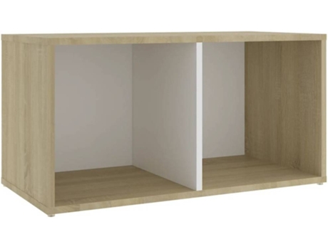 Mueble para la televisión VIDAXL Blanco Madera contrachapada (72x35x36.5 cm)