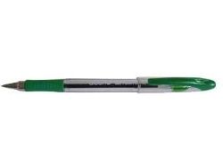Bolígrafo ALBAN Ball Point Grip (Verde - 0.7 mm)