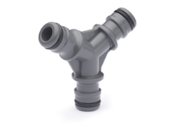 Unión automática para conexión de riego . AROZ