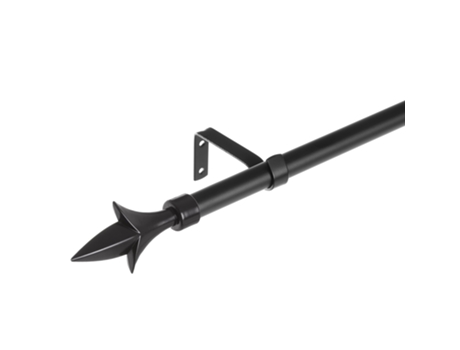 Barra de Cortina Extensible Decorativas de Metal 122-211 cm 803384 TIENDA EURASIA