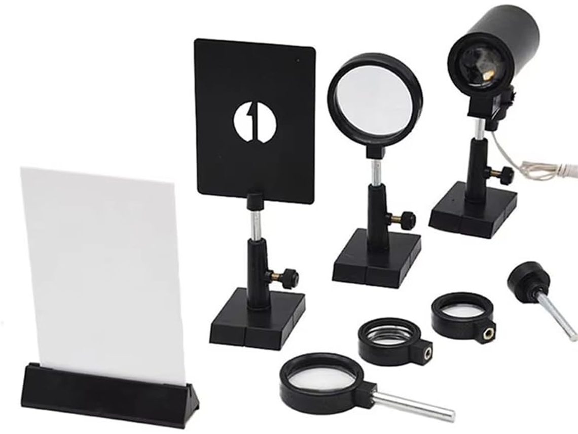 Conjunto De Experimentos Ópticos: Lentes Plano-convexas, Lentes Biconvexas