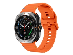 Correa para Samsung Galaxy Watch Ultra - Silicona con textura ondulada cosida (47 mm)