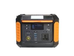 Estación De Energía Portátil Xy-200, 500w. Salidas Dc 12v Y 24v, Usb, Incluye Luz Led. Tamaño 24,5x18x18 Cm 5kg.
