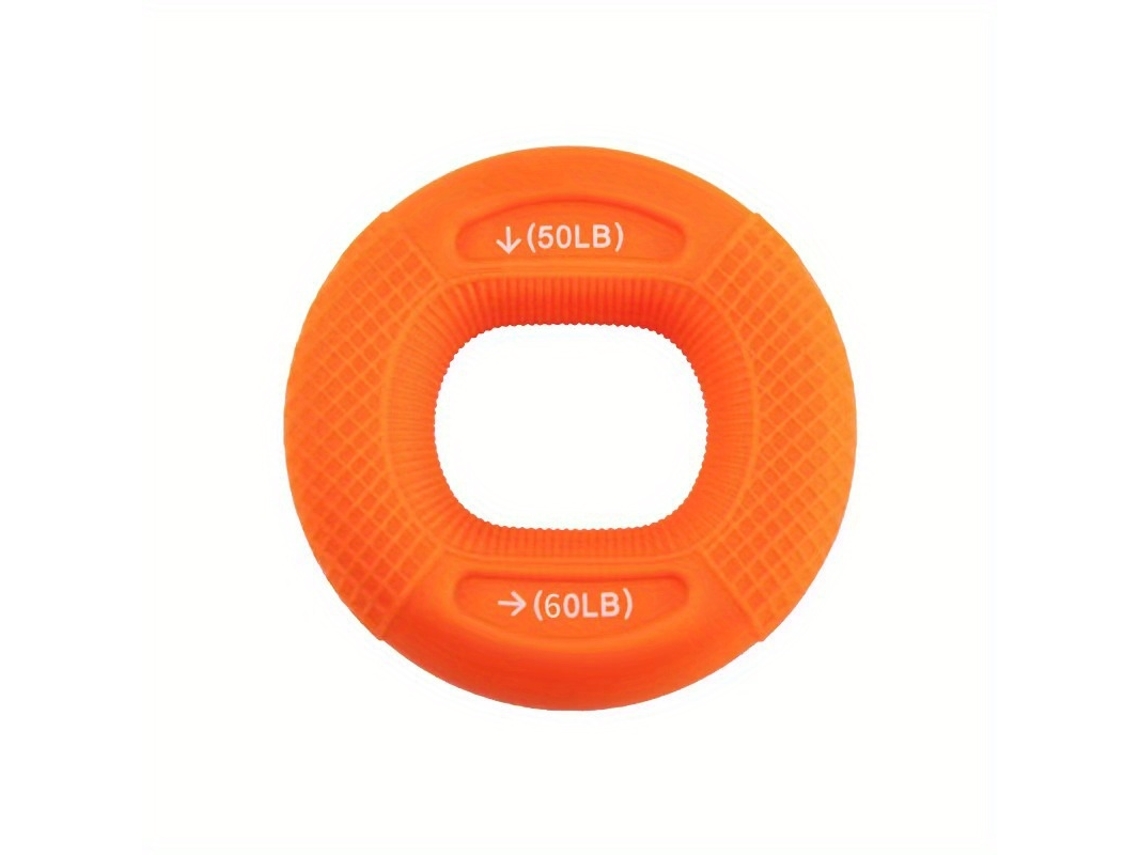 Anillo De Silicona Para Entrenamiento Muscular De La Mano (naranja), De 20 A 80 Libras, Para Mejorar La Fuerza De La Mano.