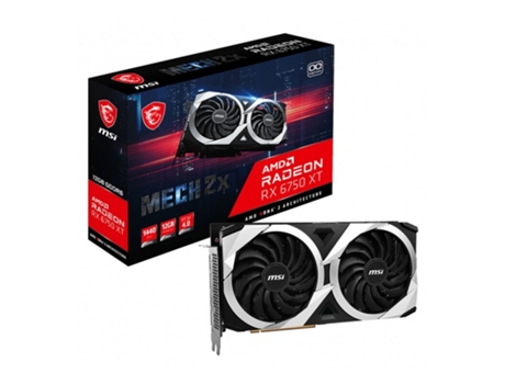 Tarjeta gráfica MSI RX6750 XT Mech 2X 12G OC