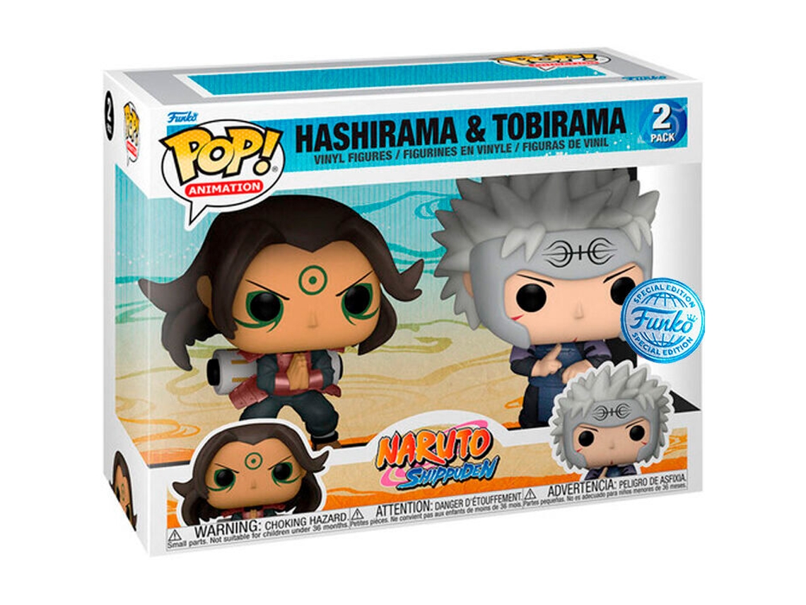 Funko Pop! NARUTO Shippuden Pack2 Hashirama & Tobirama