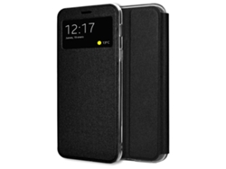Estuche Ventana Negra para Zte Blade A34 4G TUMUNDOSMARTPHONE Negro